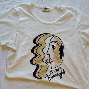Dazey LA I Am Enough Graphic Tee